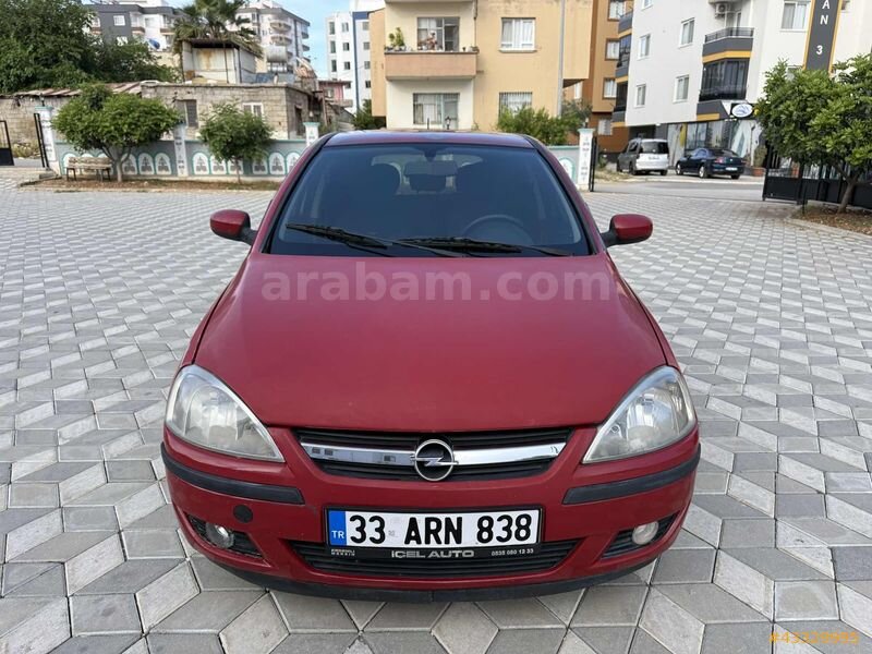 Galeriden Opel Corsa 1.2 Twinport Essentia 2005 Model Mersin 274.000 km Kırmızı