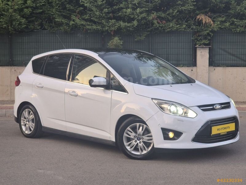Galeriden Ford C-Max 1.6 TDCi Titanium 2012 Model Bursa 153.500 km Beyaz