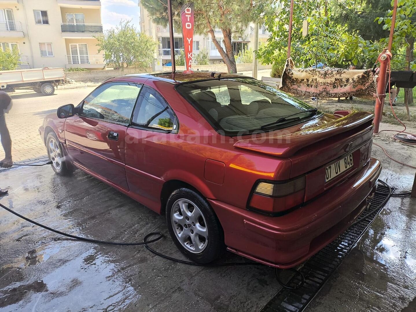 Sahibinden Rover 216 Coupe 1997 Model Isparta 270.000 km Kırmızı 5