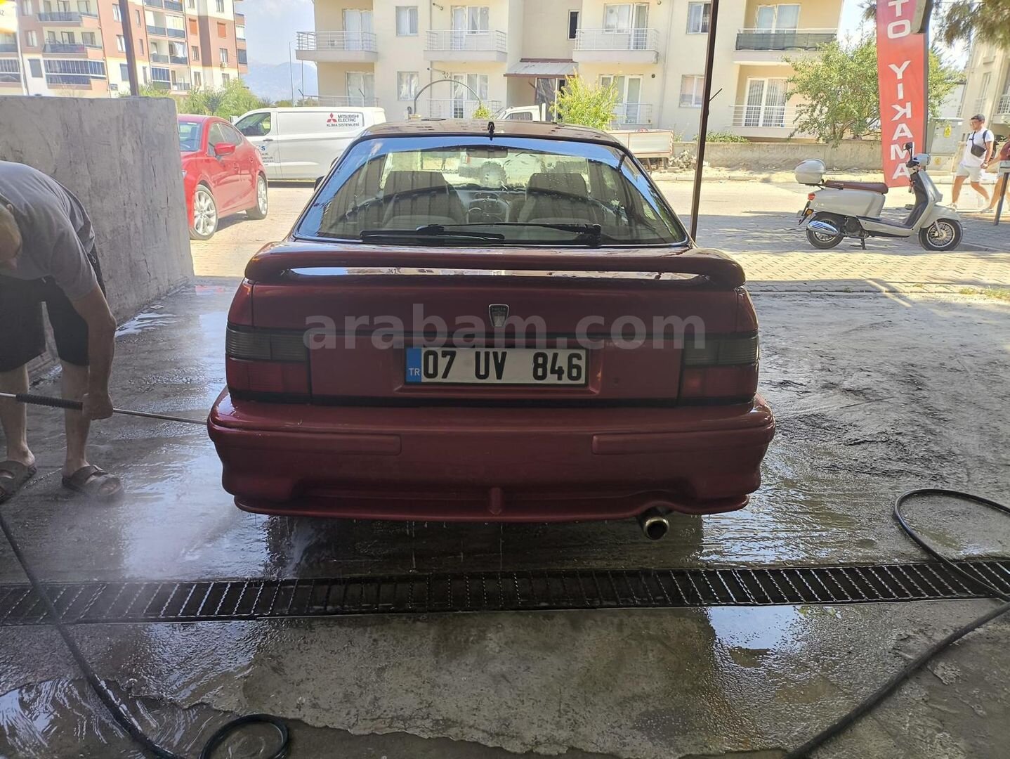 Sahibinden Rover 216 Coupe 1997 Model Isparta 270.000 km Kırmızı 3