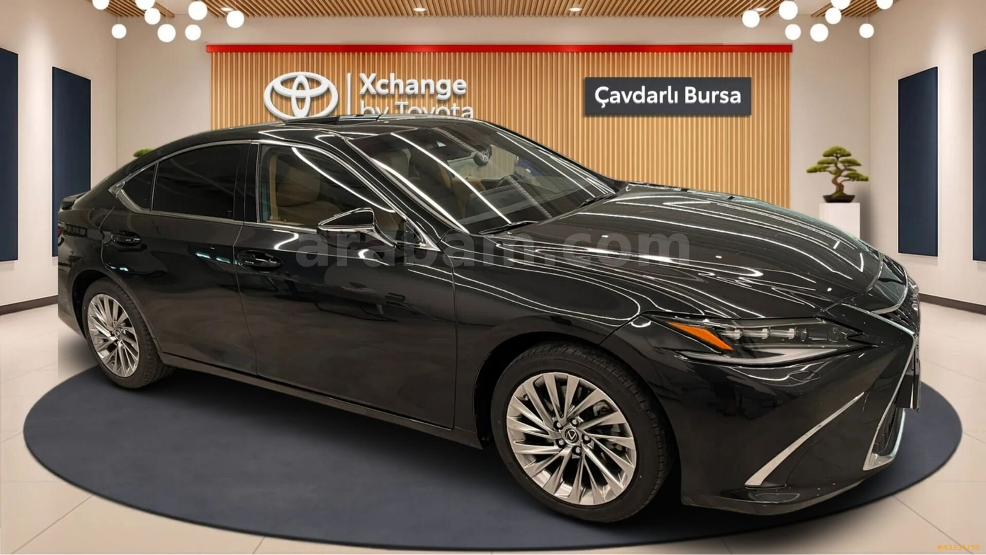 Galeriden Lexus ES 300h Exclusive 2023 Model Bursa 38.300 km Siyah 5