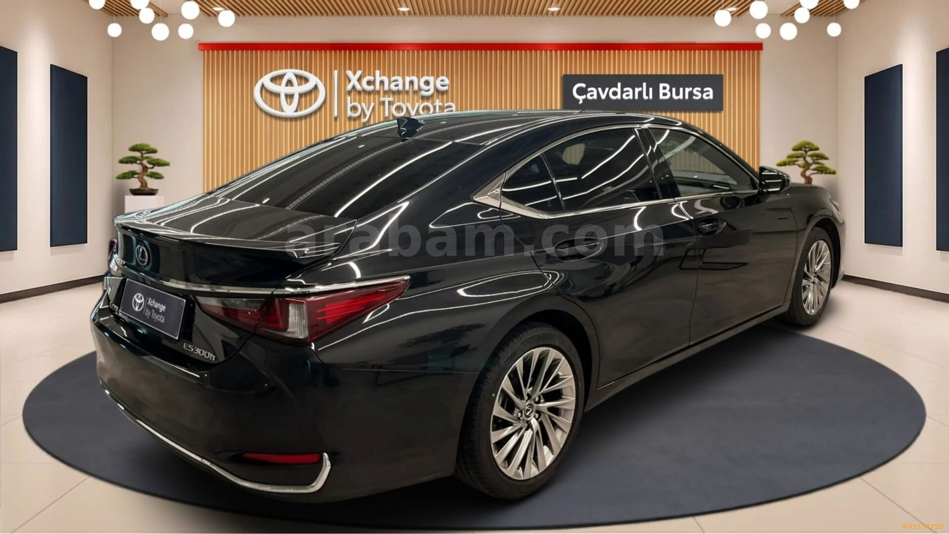 Galeriden Lexus ES 300h Exclusive 2023 Model Bursa 38.300 km Siyah 7