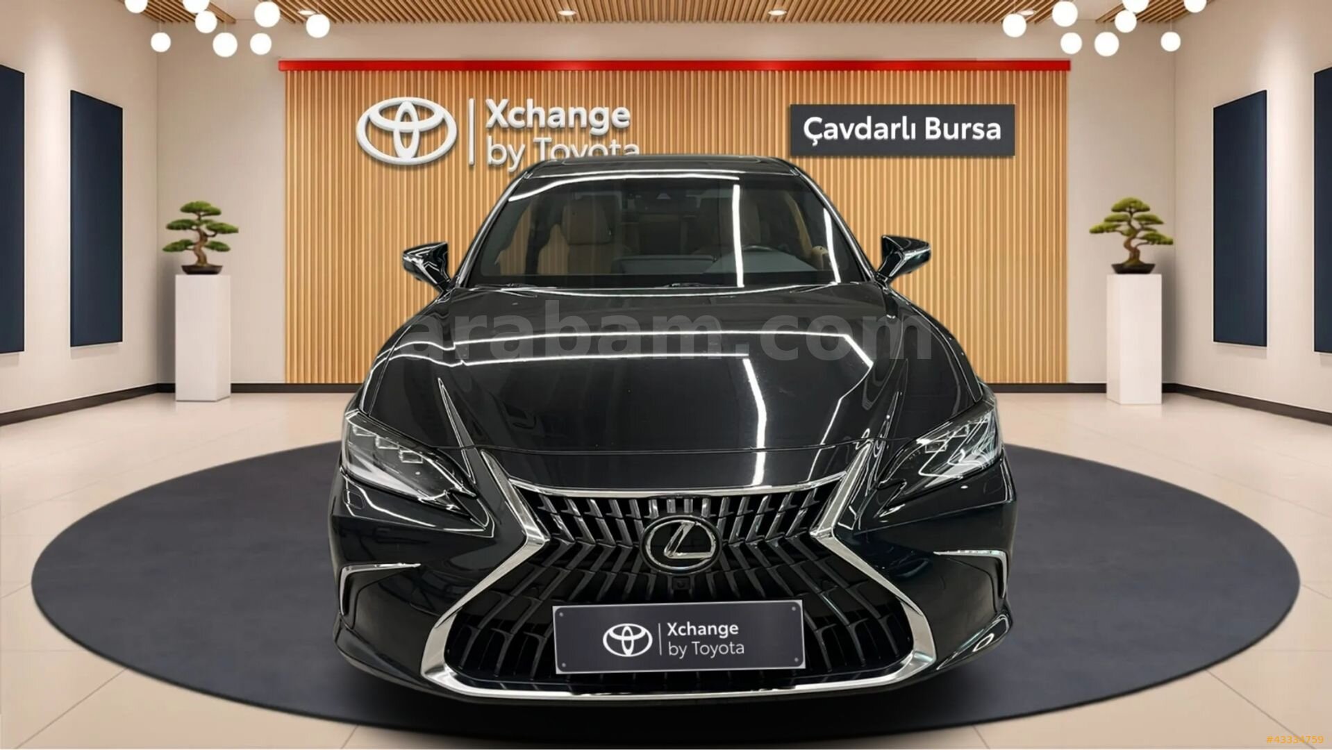 Galeriden Lexus ES 300h Exclusive 2023 Model Bursa 38.300 km Siyah 2