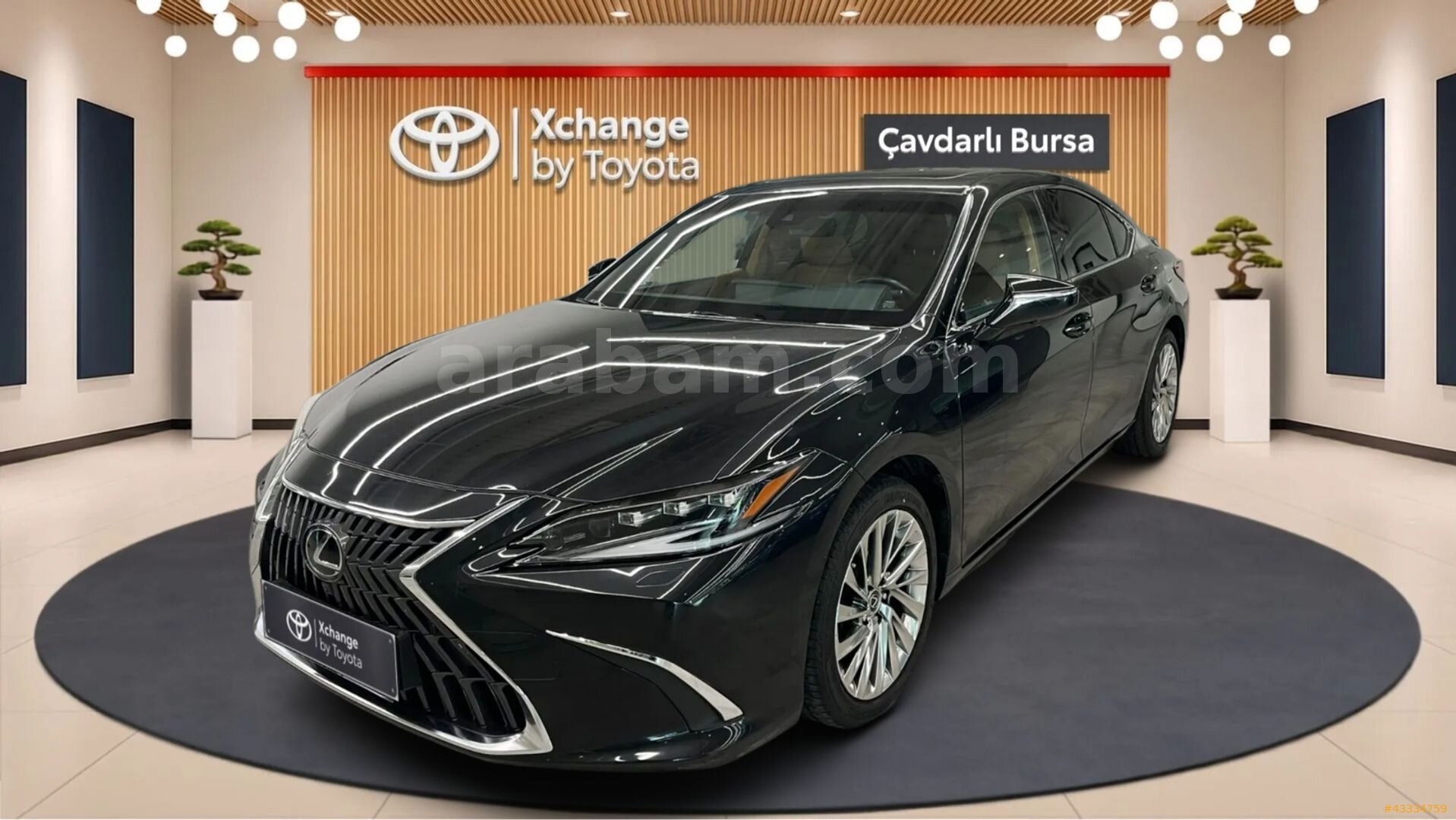 Galeriden Lexus ES 300h Exclusive 2023 Model Bursa 38.300 km Siyah 1