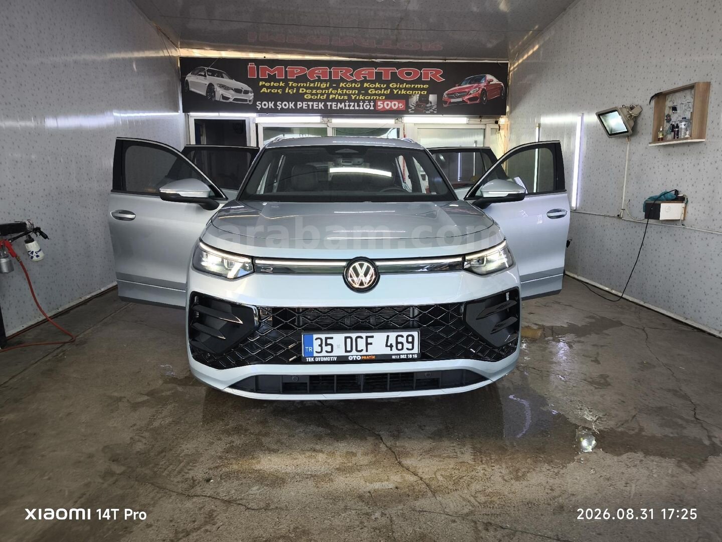 Sahibinden Volkswagen Tayron 1.5 e-TSI R Line 2025 Model İzmir 20.000 km Gri (Gümüş) 1