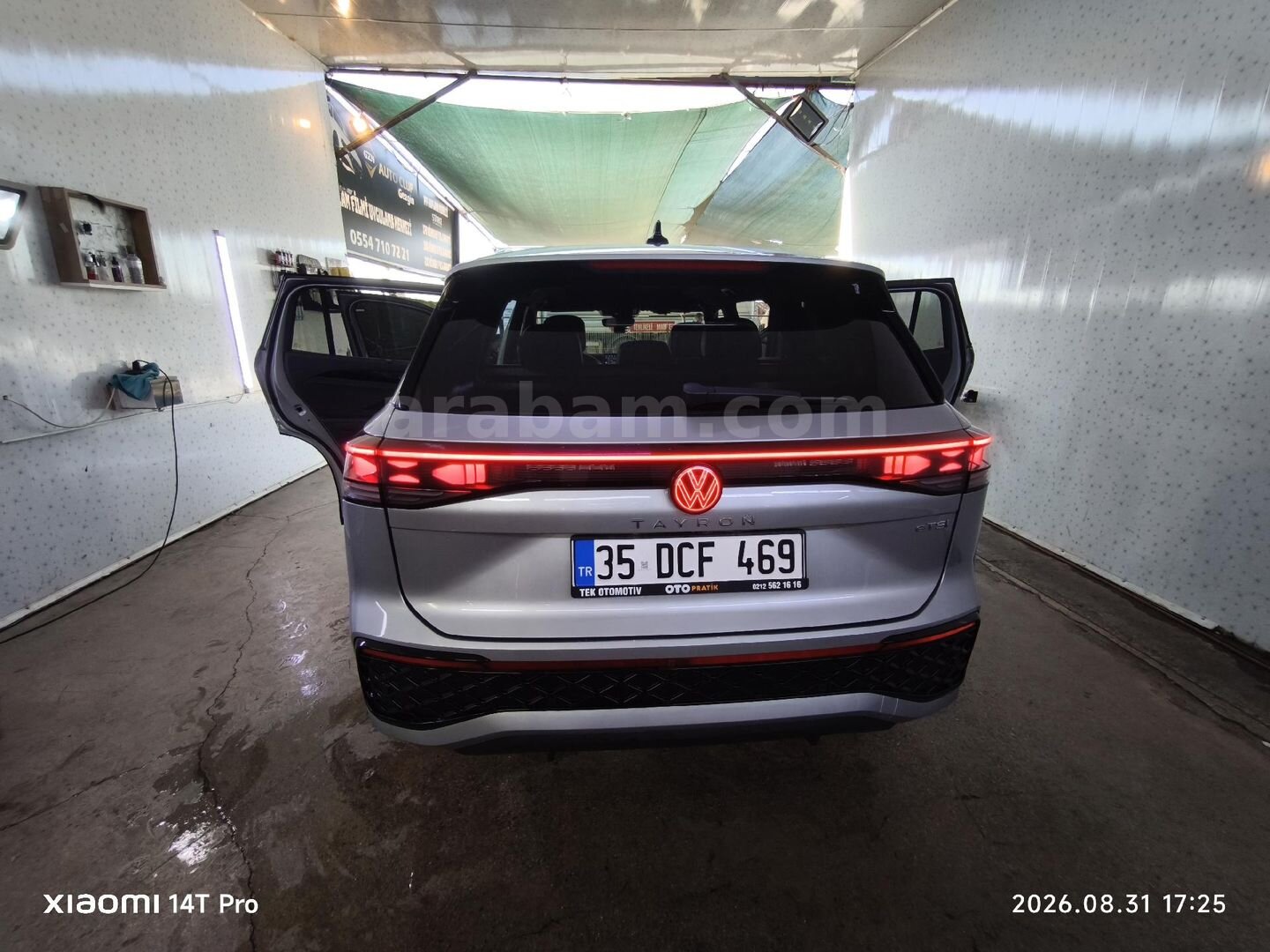 Sahibinden Volkswagen Tayron 1.5 e-TSI R Line 2025 Model İzmir 20.000 km Gri (Gümüş) 3