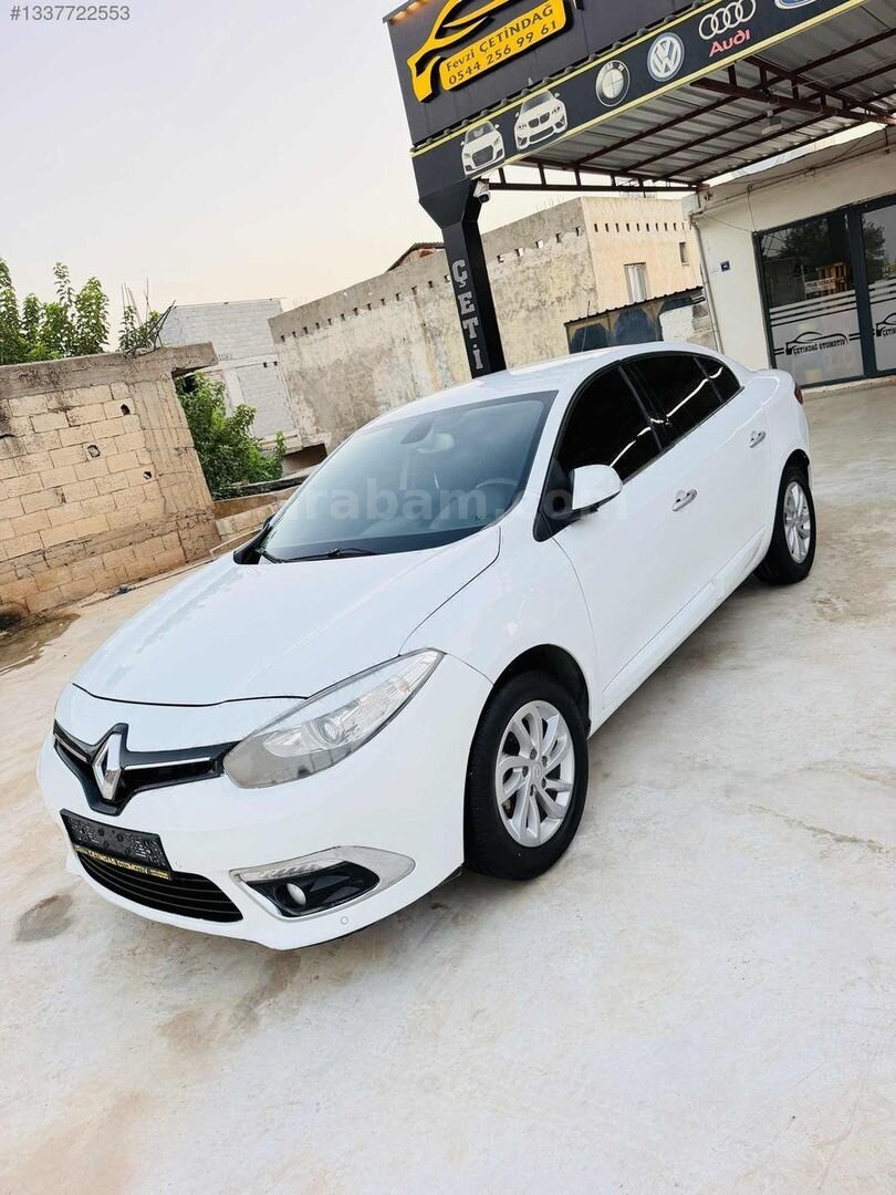Galeriden Renault Fluence 1.5 dCi Icon 2013 Model Şanlıurfa 233.000 km Beyaz 2