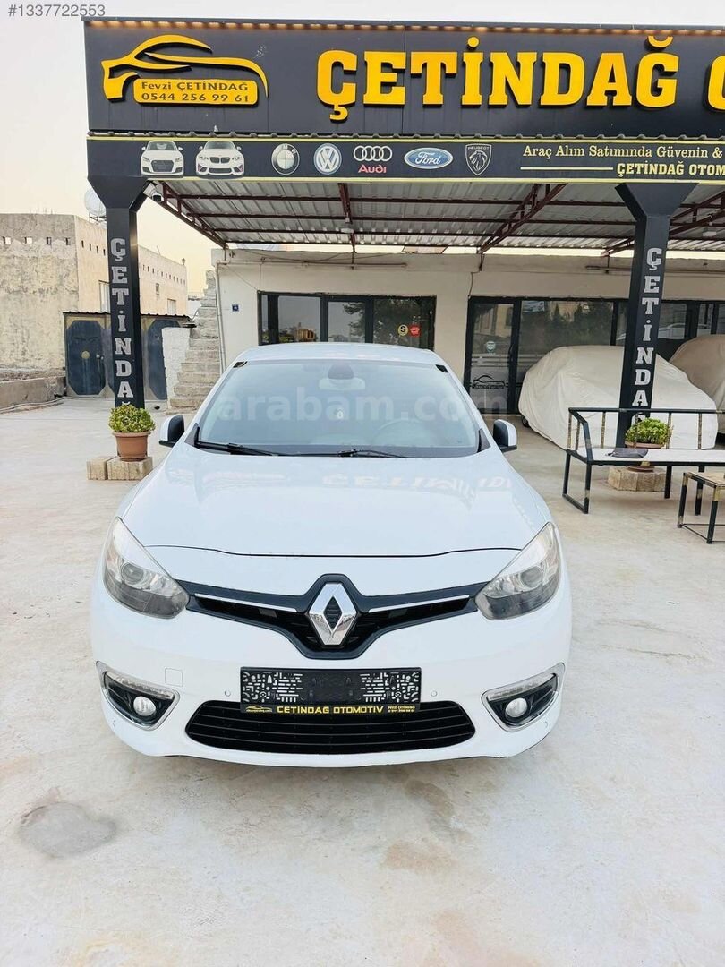 Galeriden Renault Fluence 1.5 dCi Icon 2013 Model Şanlıurfa 233.000 km Beyaz 4