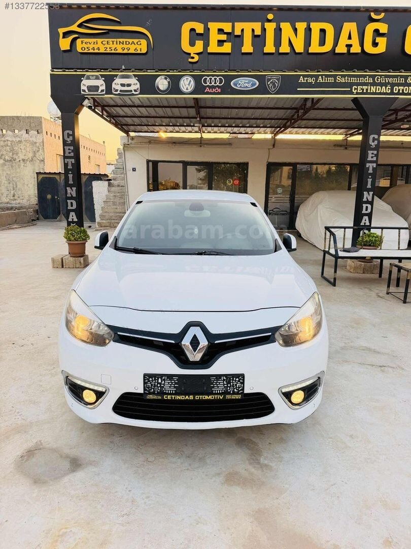 Galeriden Renault Fluence 1.5 dCi Icon 2013 Model Şanlıurfa 233.000 km Beyaz 5