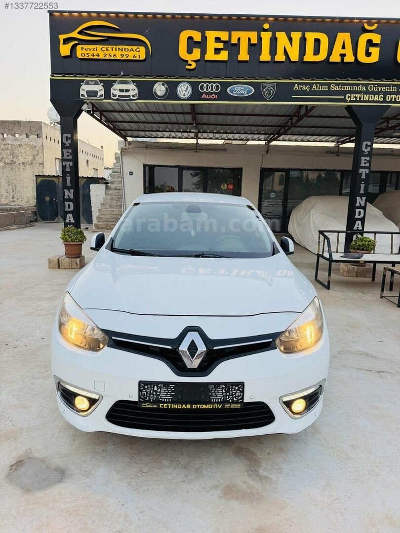 Galeriden Renault Fluence 1.5 dCi Icon 2013 Model Şanlıurfa 233.000 km Beyaz 1