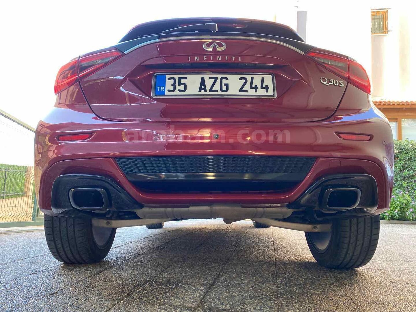 Sahibinden Infiniti Q30 1.6 2016 Model İzmir 99.730 km Kırmızı 6