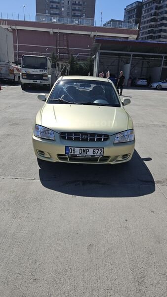 Sahibinden Hyundai Accent 1.3 LS 2000 Model Ankara 280.000 km Sarı