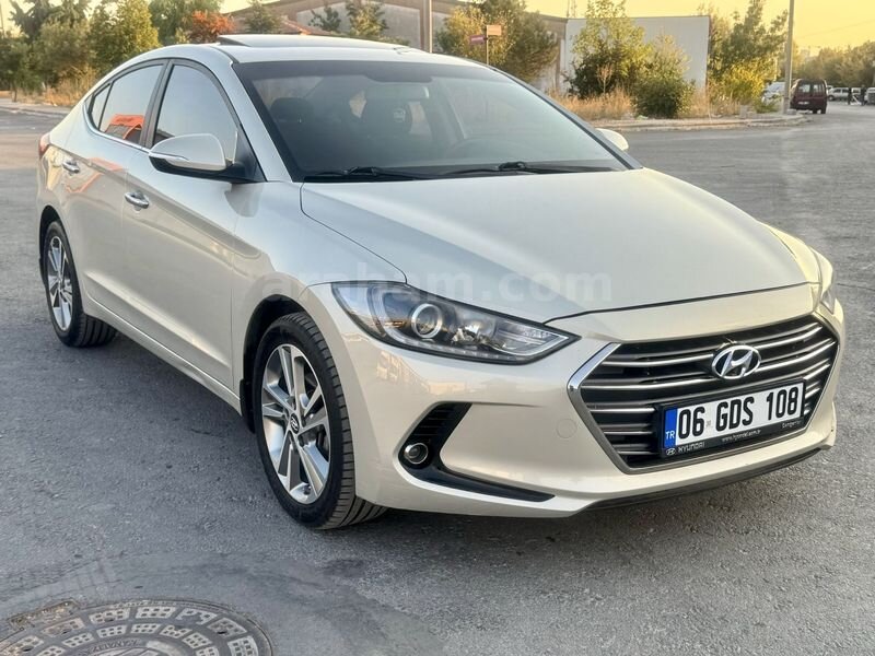 Sahibinden Hyundai Elantra 1.6 CRDi Elite Plus 2016 Model Ankara 210.000 km Gri