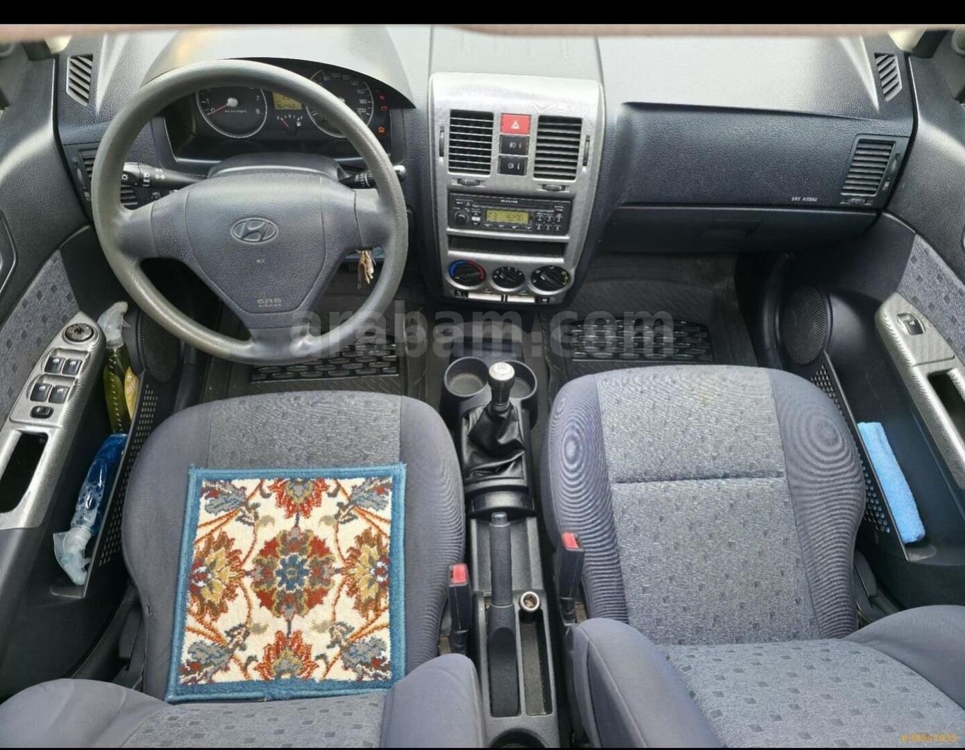 Sahibinden Hyundai Getz 1.3 GLS Style 2006 Model Niğde 350.000 km Gri 5