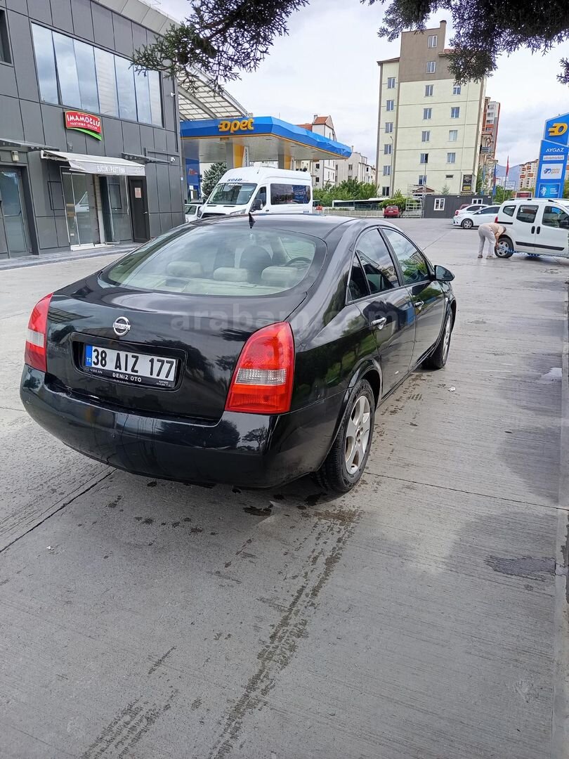 Sahibinden Nissan Primera 1.6 Tekna 2004 Model Kayseri 270.000 km Siyah 2