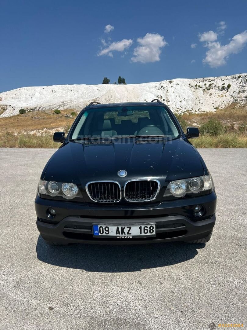 Galeriden BMW X5 30i 2002 Model Denizli 363.000 km Siyah