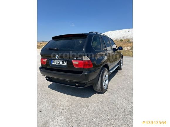 Galeriden BMW X5 30i 2002 Model Denizli 363.000 km Siyah