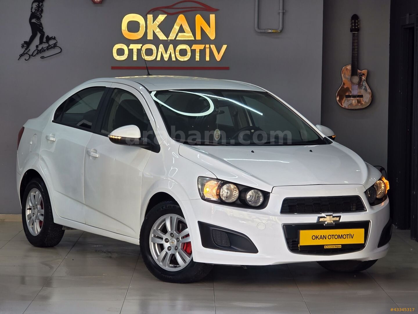ORJİNAL KM TERTEMİZ 2013 MAKYAJLI AVEO - K.K. 12 AY TAKSİT 1