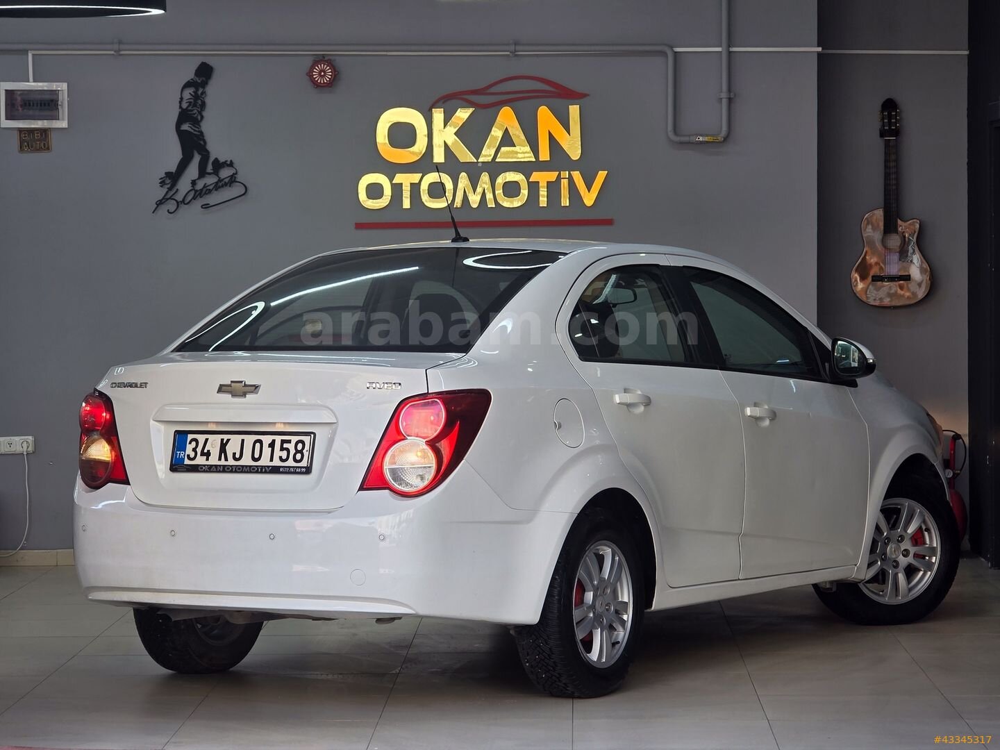 ORJİNAL KM TERTEMİZ 2013 MAKYAJLI AVEO - K.K. 12 AY TAKSİT 6