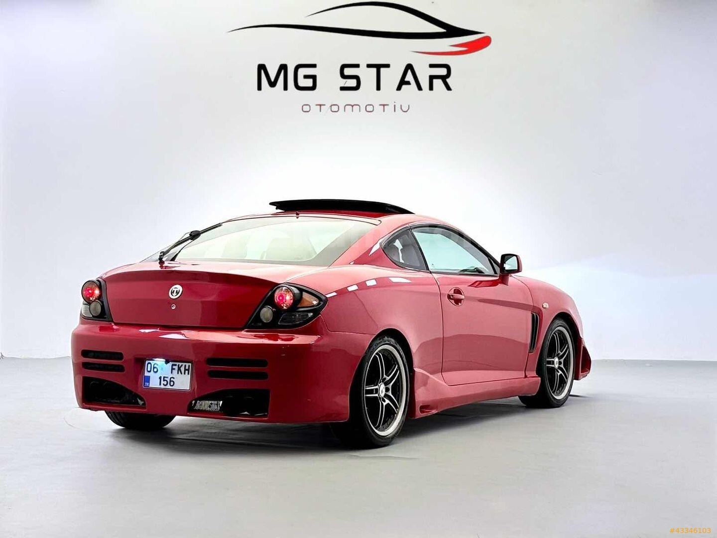 Galeriden Hyundai Coupe 2.7 FX 2003 Model Ankara 142.000 km Kırmızı 7
