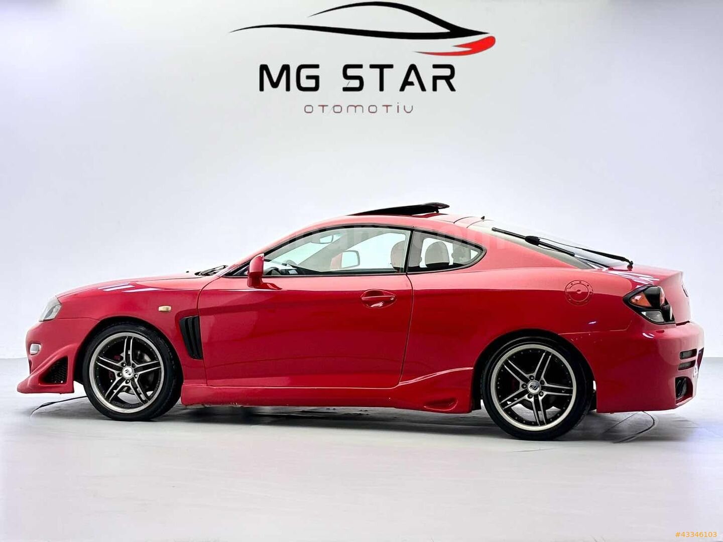 Galeriden Hyundai Coupe 2.7 FX 2003 Model Ankara 142.000 km Kırmızı 6