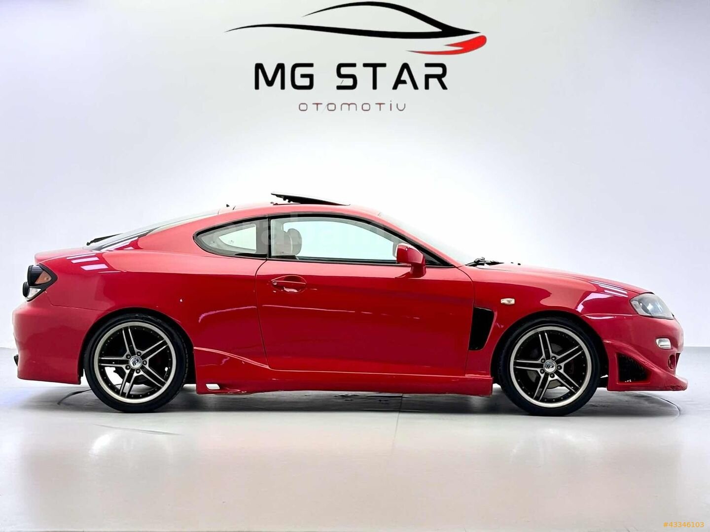 Galeriden Hyundai Coupe 2.7 FX 2003 Model Ankara 142.000 km Kırmızı 4