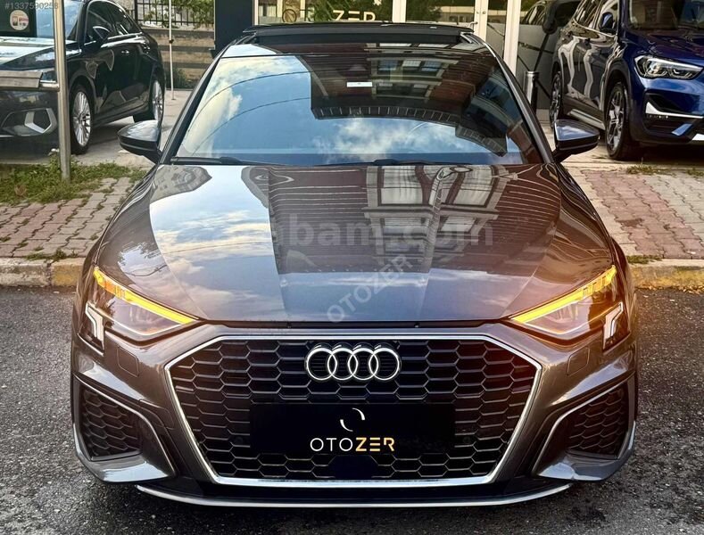 Galeriden Audi A3 Sedan 35 TFSI S-Line 2023 Model İstanbul 27.000 km Füme