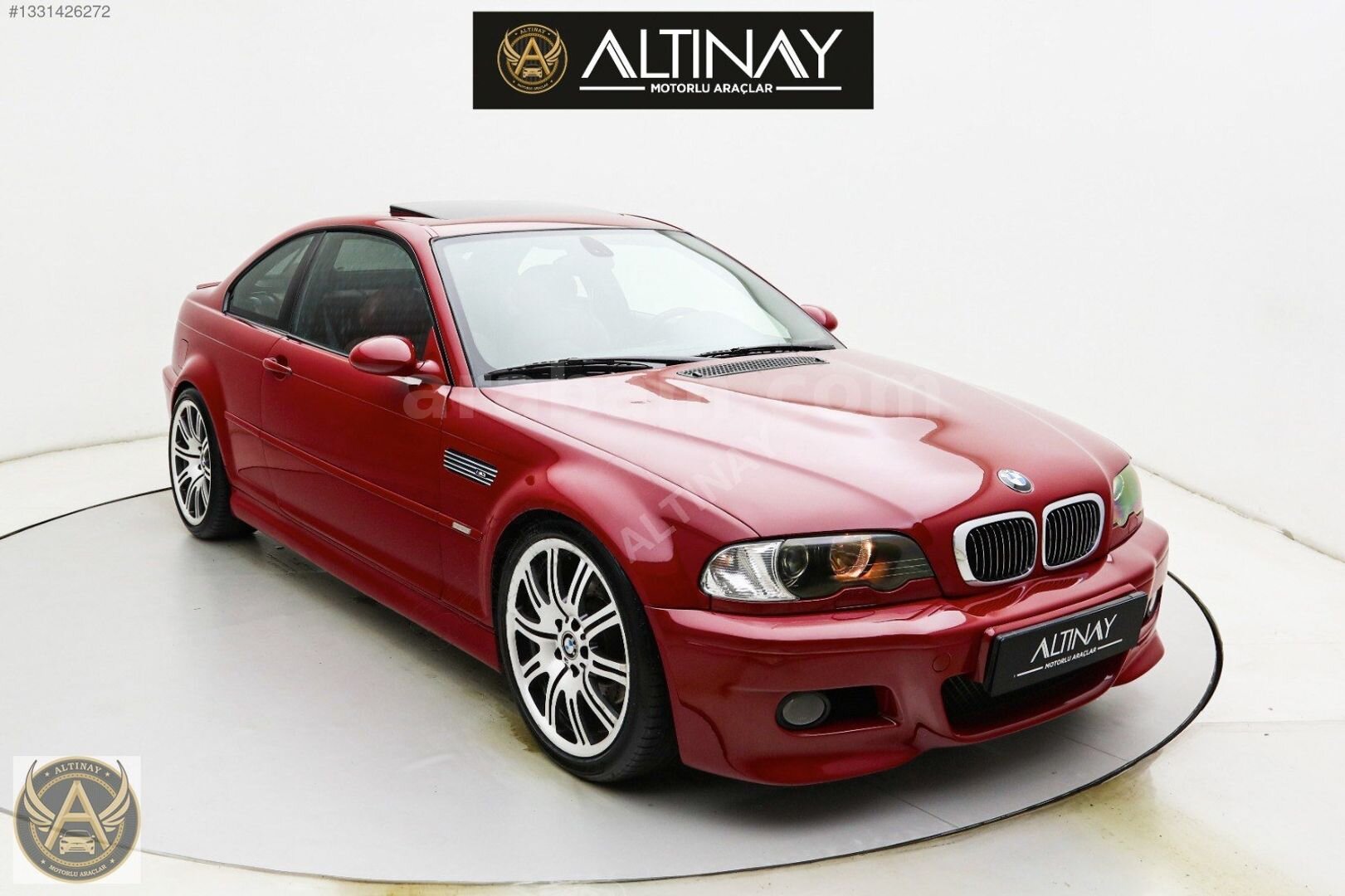Galeriden BMW M Serisi M3 2003 Model Ankara 201.000 km Kırmızı 1