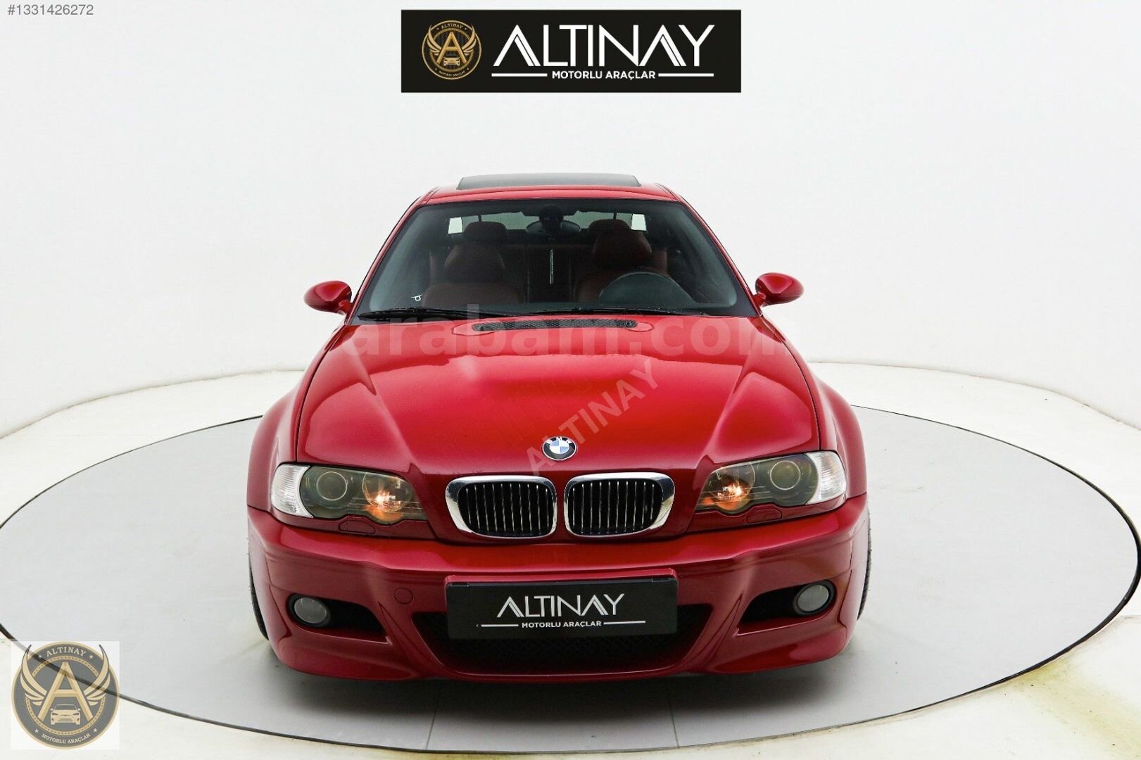 Galeriden BMW M Serisi M3 2003 Model Ankara 201.000 km Kırmızı 2