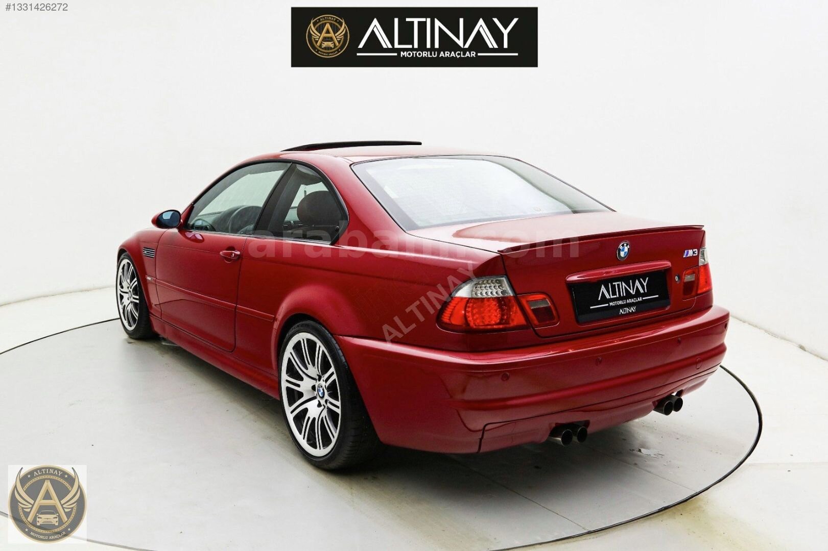 Galeriden BMW M Serisi M3 2003 Model Ankara 201.000 km Kırmızı 6