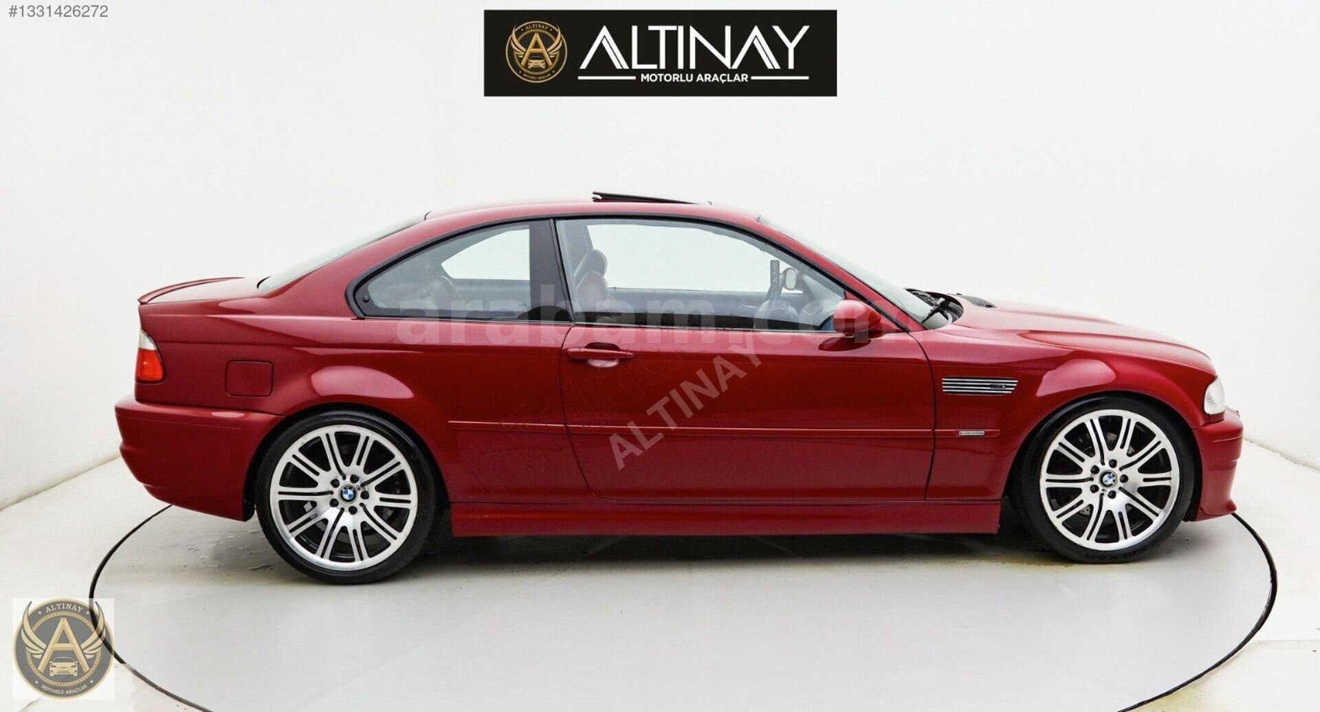 Galeriden BMW M Serisi M3 2003 Model Ankara 201.000 km Kırmızı 3