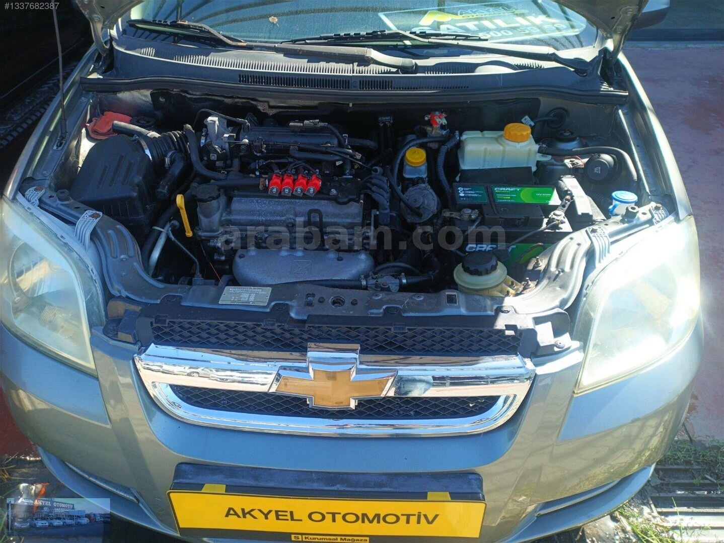Galeriden Chevrolet Aveo 1.2 LS 2009 Model Tekirdağ 186.500 km Gri 7