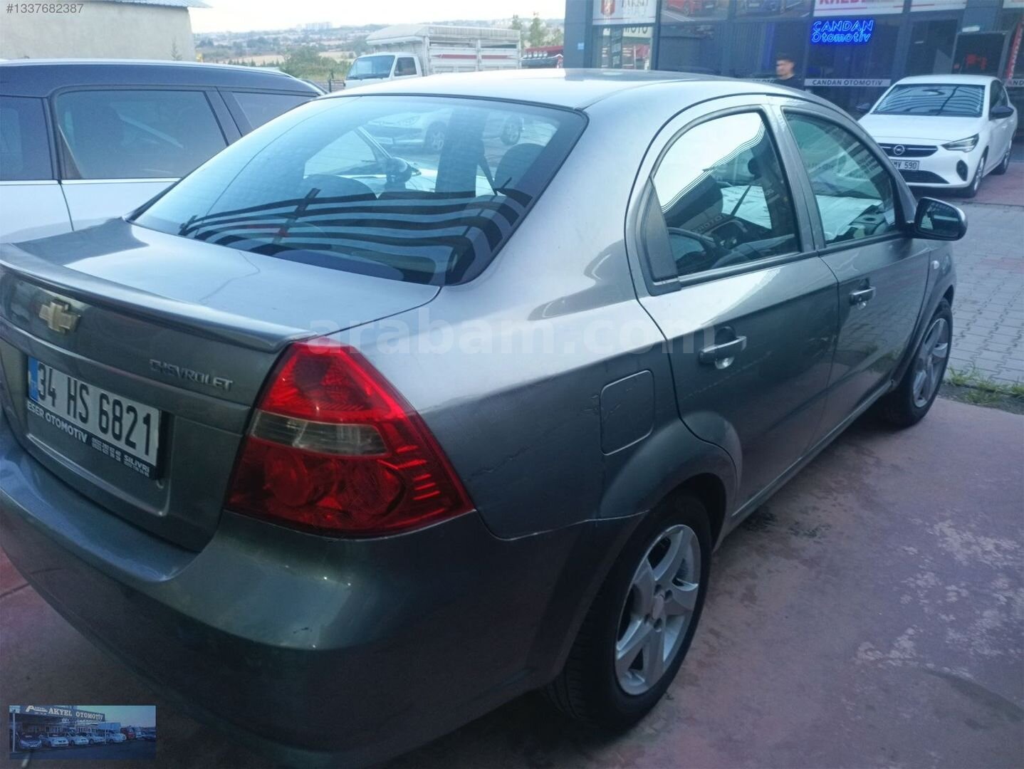 Galeriden Chevrolet Aveo 1.2 LS 2009 Model Tekirdağ 186.500 km Gri 3