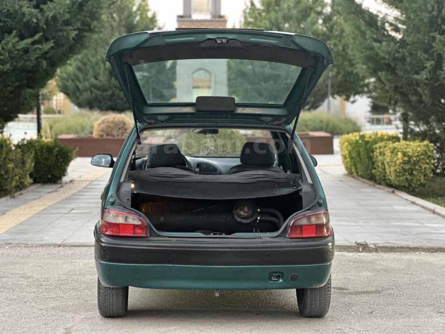Galeriden Citroen Saxo 1.4 SX 1998 Model Ankara 300.000 km Yeşil 7