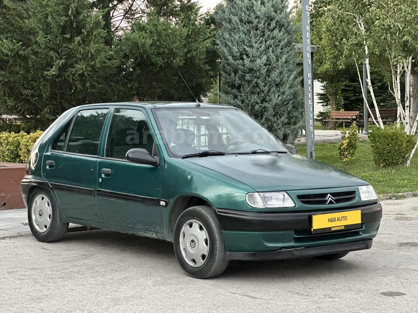 Galeriden Citroen Saxo 1.4 SX 1998 Model Ankara 300.000 km Yeşil 1