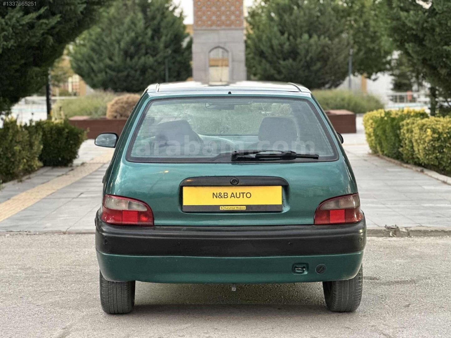 Galeriden Citroen Saxo 1.4 SX 1998 Model Ankara 300.000 km Yeşil 6