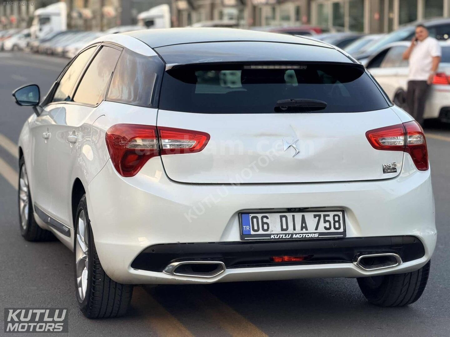 Galeriden DS Automobiles DS5 1.6 BlueHDi So Chic 2016 Model Ankara 270.000 km Beyaz 7