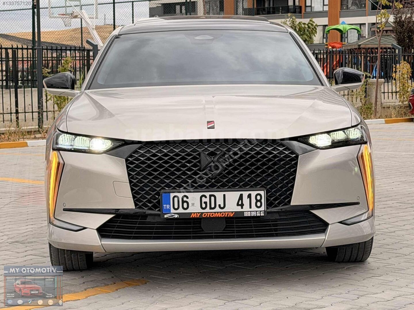 Galeriden DS Automobiles DS4 1.5 BlueHDi Performance Line 2024 Model Ankara 29.000 km Gri 1