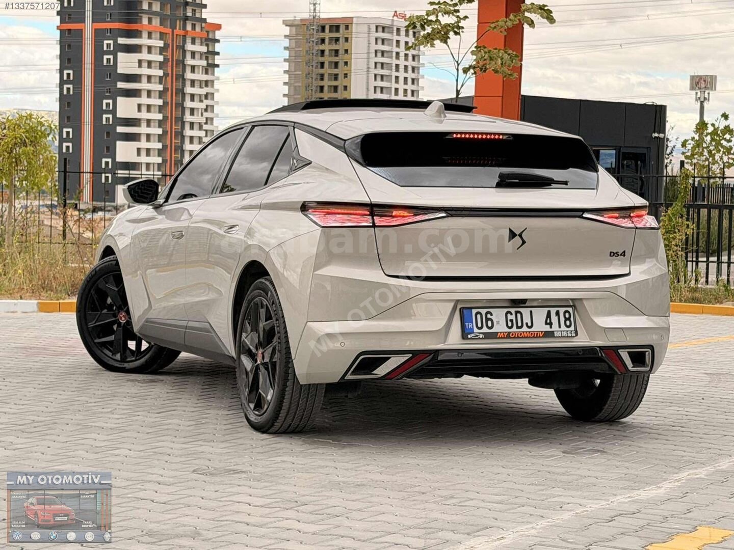 Galeriden DS Automobiles DS4 1.5 BlueHDi Performance Line 2024 Model Ankara 29.000 km Gri 5