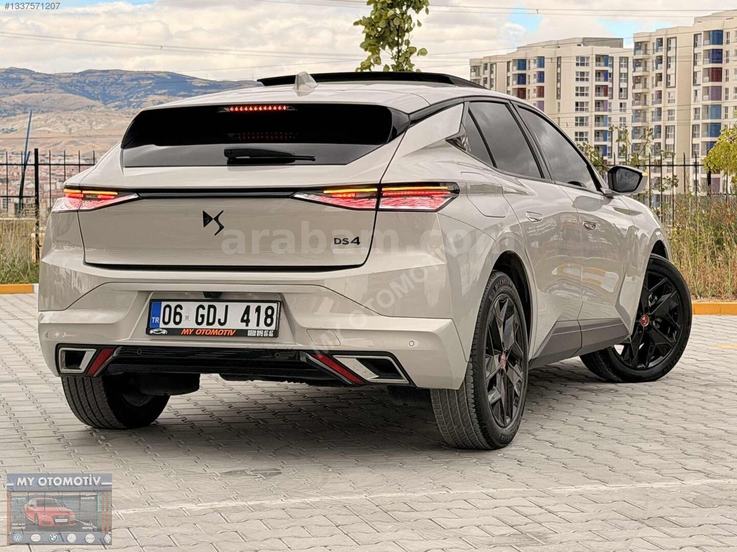 Galeriden DS Automobiles DS4 1.5 BlueHDi Performance Line 2024 Model Ankara 29.000 km Gri 7
