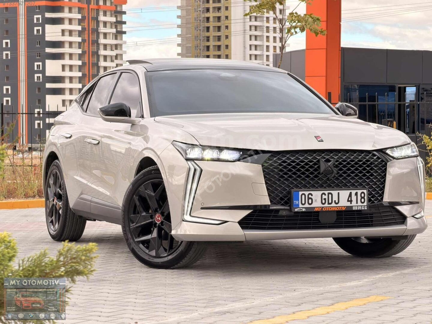 Galeriden DS Automobiles DS4 1.5 BlueHDi Performance Line 2024 Model Ankara 29.000 km Gri 2
