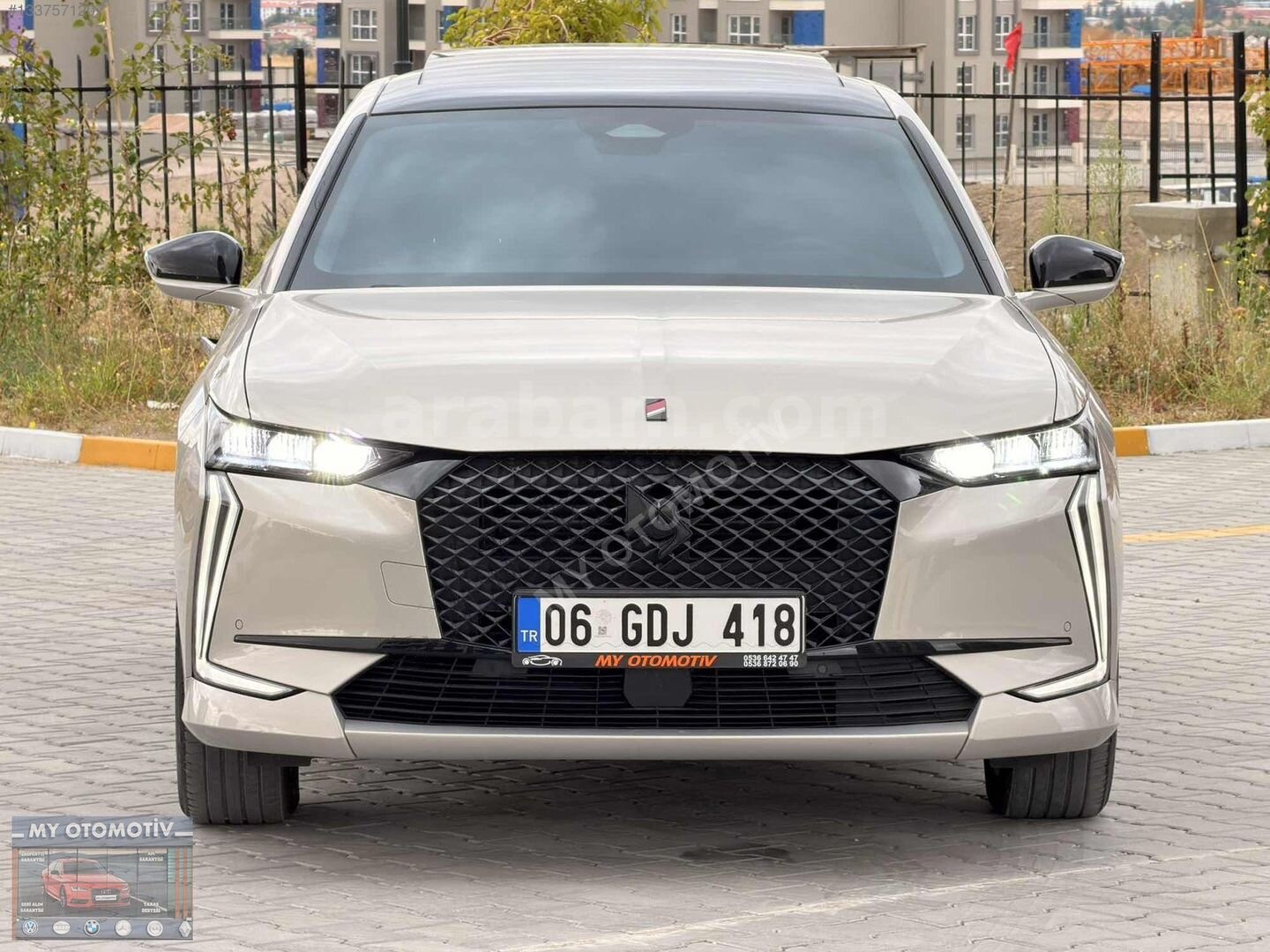 Galeriden DS Automobiles DS4 1.5 BlueHDi Performance Line 2024 Model Ankara 29.000 km Gri 3