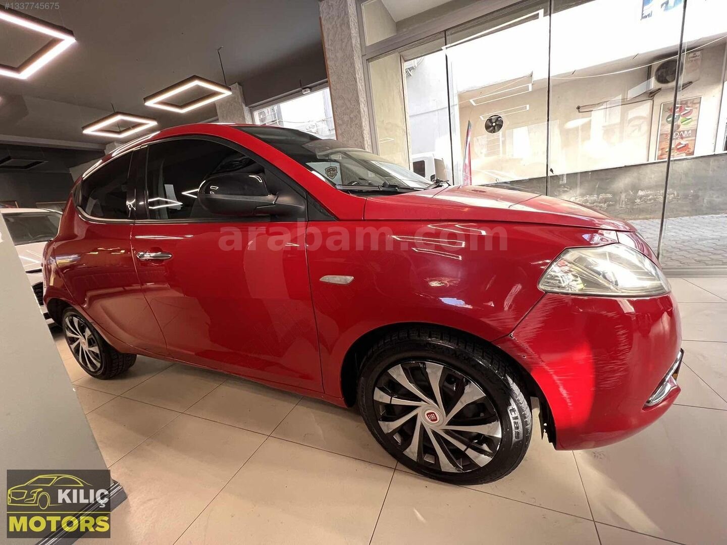 Galeriden Lancia Ypsilon 1.3 Mjet 2013 Model İzmir 175.000 km Kırmızı 3