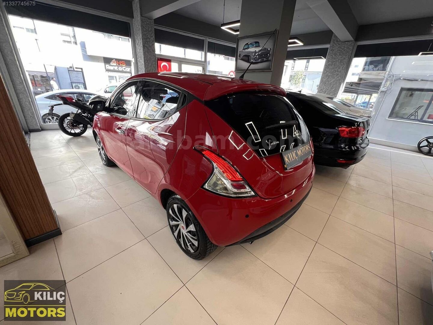 Galeriden Lancia Ypsilon 1.3 Mjet 2013 Model İzmir 175.000 km Kırmızı 1