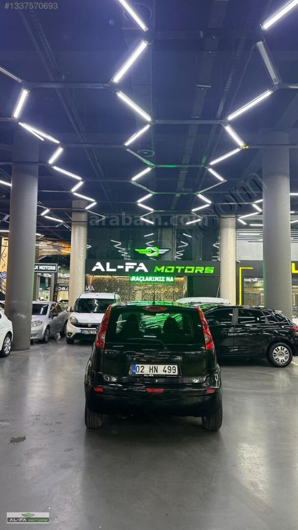 AL-FA MOTORS'TAN TAKSİT SEÇENEKLİ NİSSAN NOTE 1.5DCİ TEKNA 7