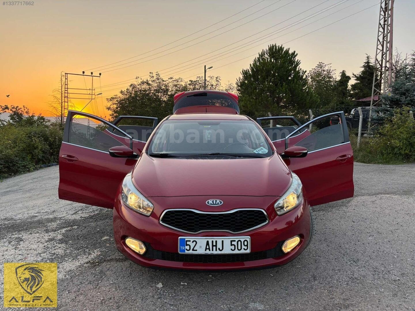 ALFA OTOMOTİVDEN TRDE TEK 80.XXX KM HATSIZ CEED 1.6 CRDI 2