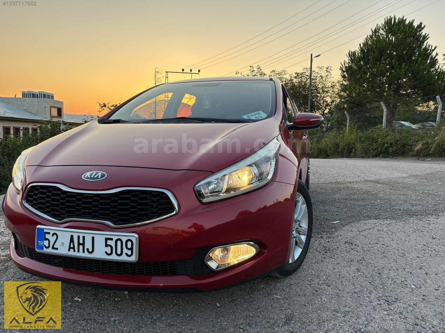 ALFA OTOMOTİVDEN TRDE TEK 80.XXX KM HATSIZ CEED 1.6 CRDI 1