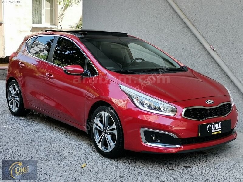 2016 KİA CEED 1.6 CRDİ CONCEPT PLUS...SUNROOF...