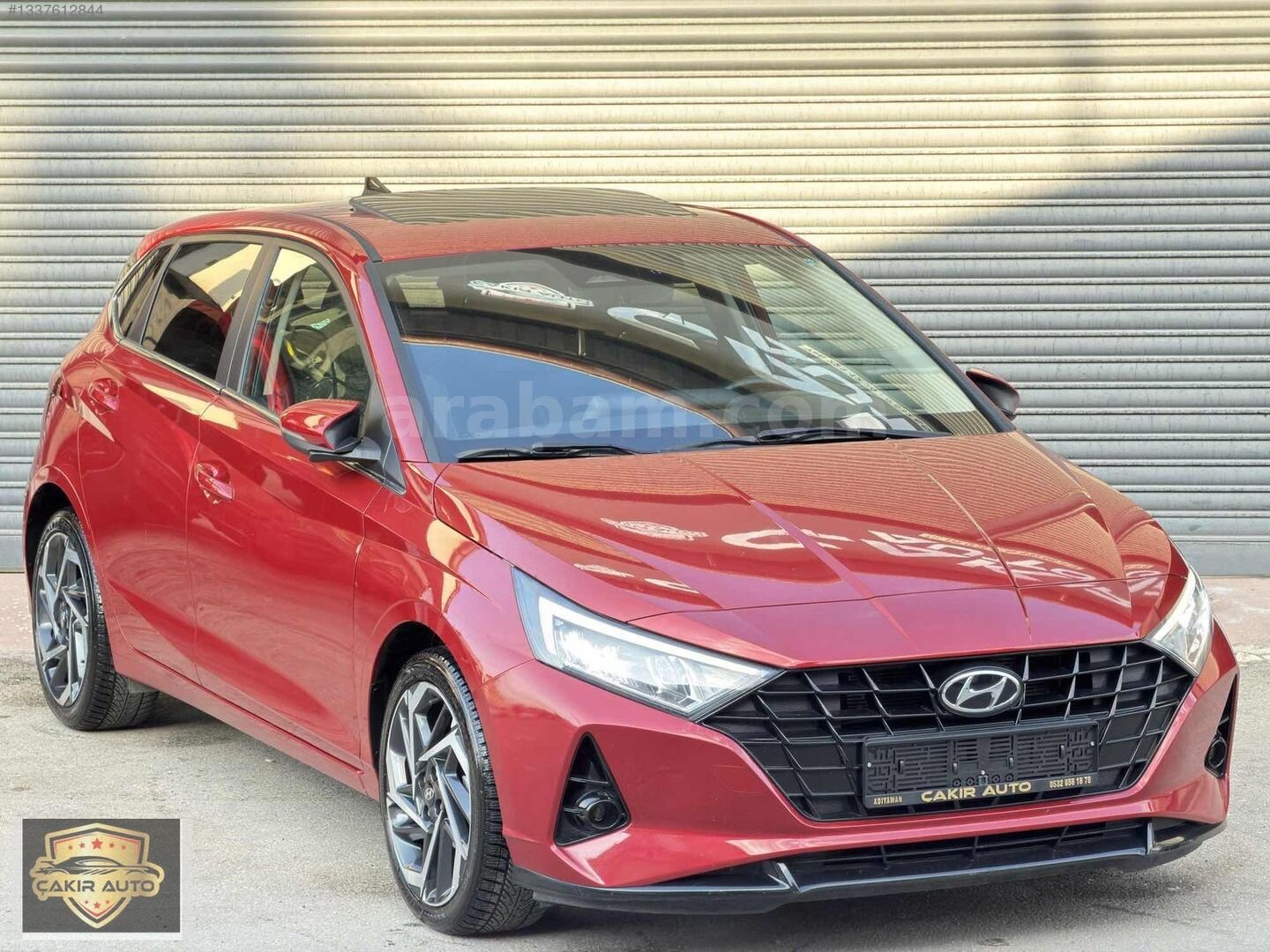 Galeriden Hyundai i20 1.4 MPI Elite Plus 2020 Model Adıyaman 63.000 km Bordo 2