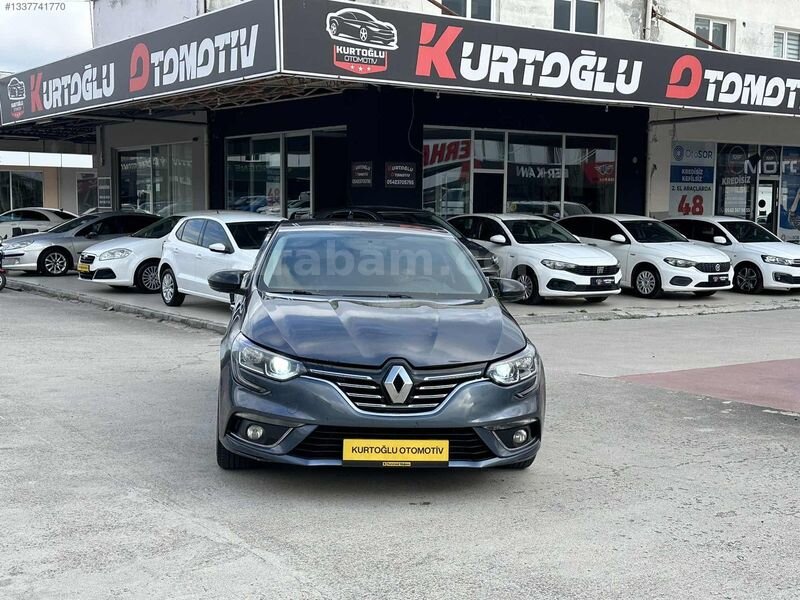 Galeriden Renault Megane 1.5 dCi Touch Plus 2017 Model Samsun 176.000 km Gri 1
